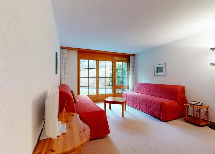 Mountain Escape For 5 In Apartament Leukerbad